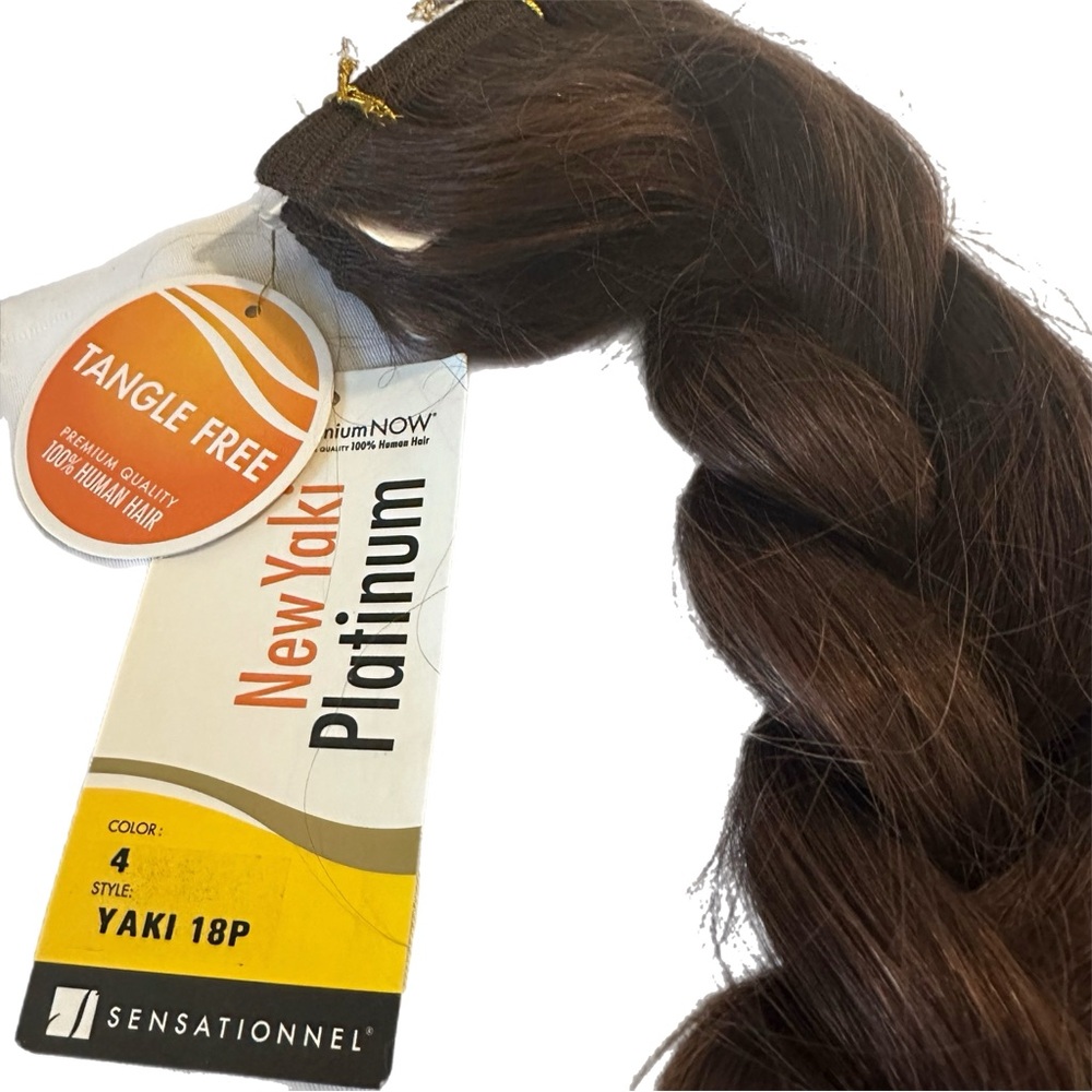 New Yaki Platinum Hair Extension - Rich Brown